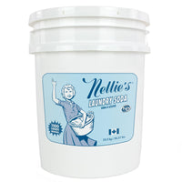 Eco-friendly laundry detergent 1100 loads in a resealable bulk bucket