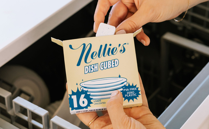 Nellie's Dish Cubed.