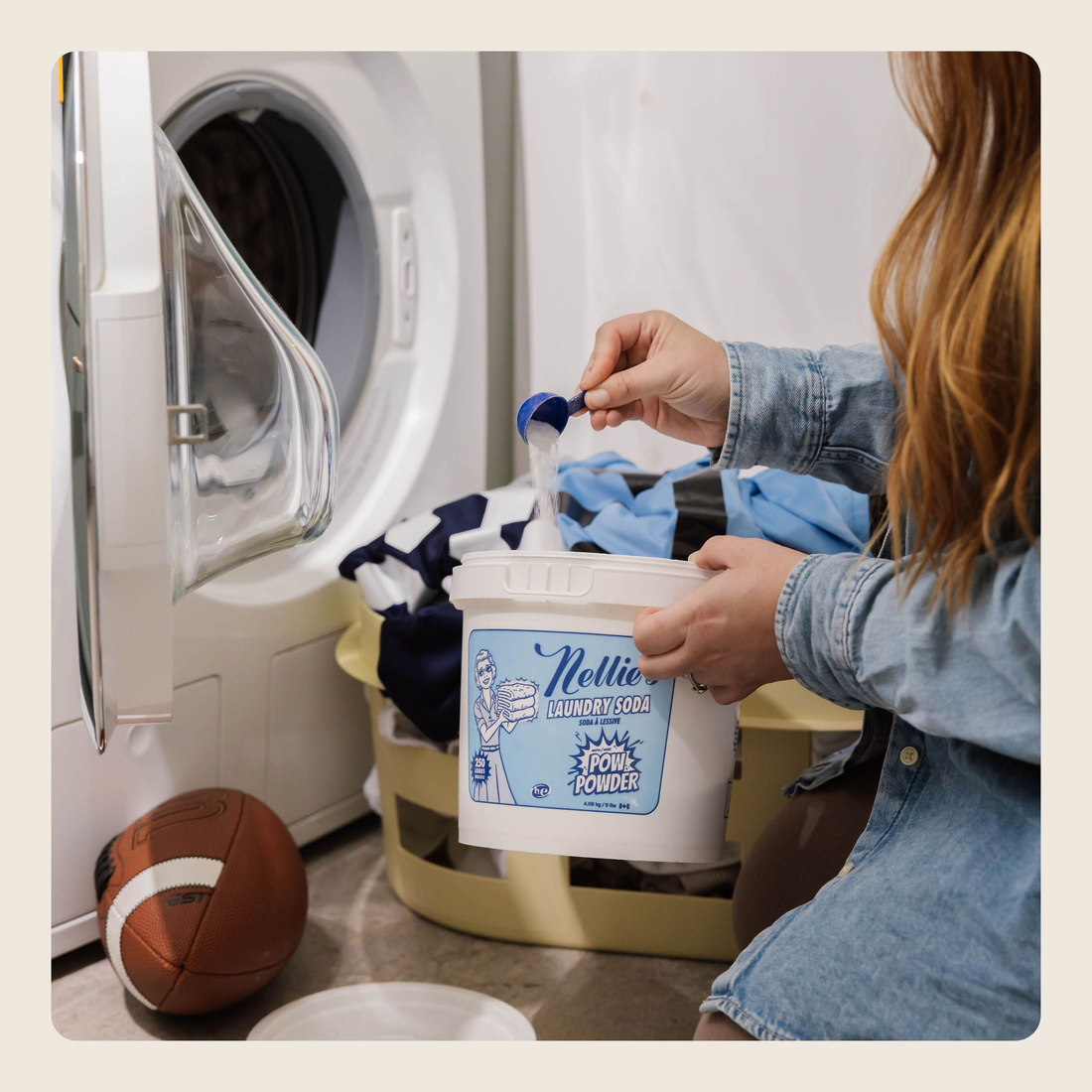Laundry Soda with POW Powder