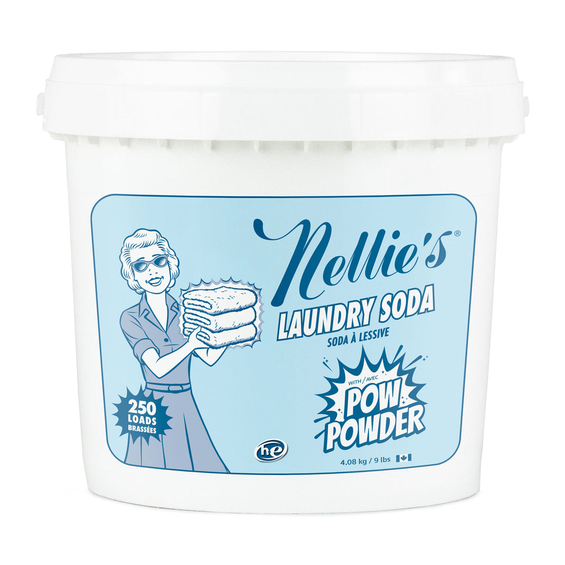 Laundry Soda with POW Powder