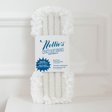 White dry mop pad suitable for Nellie's WOW Mops