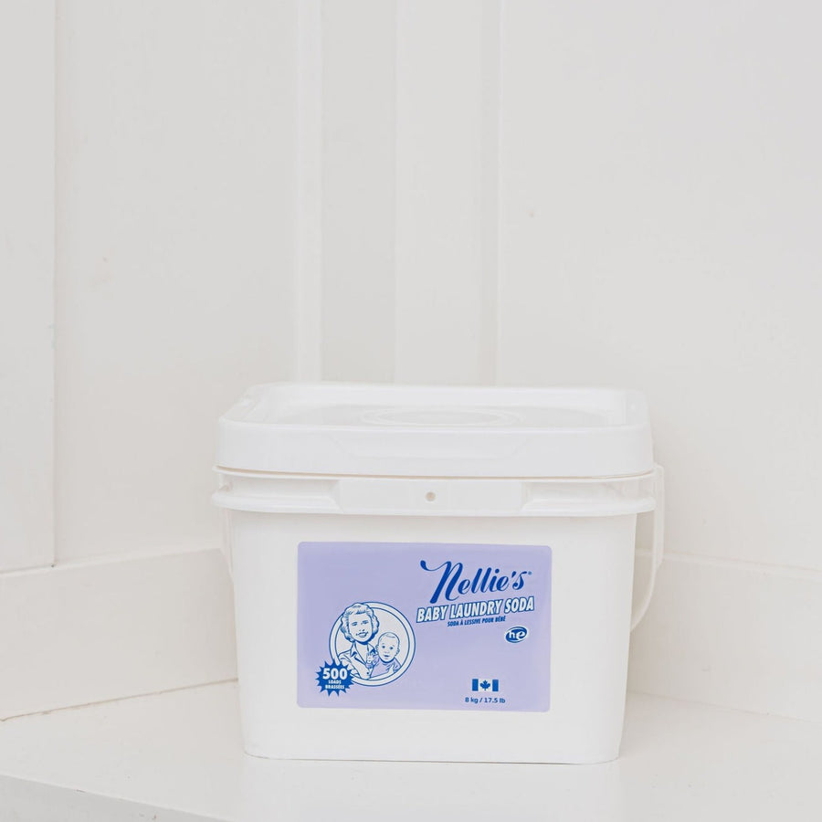 Eco-friendly Baby Laundry Detergent 500 Loads in a resealable bulk bucket